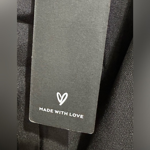 Lulus Celebratory Sweetie Crop Blazer Ostrich Feather Black Large Cocktail Chic - Picture 11 of 13